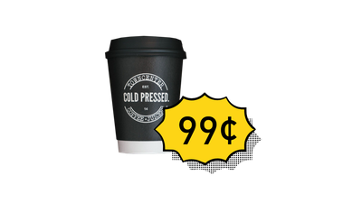 Small Flavored Fresh Brew Coffee Only 99¢